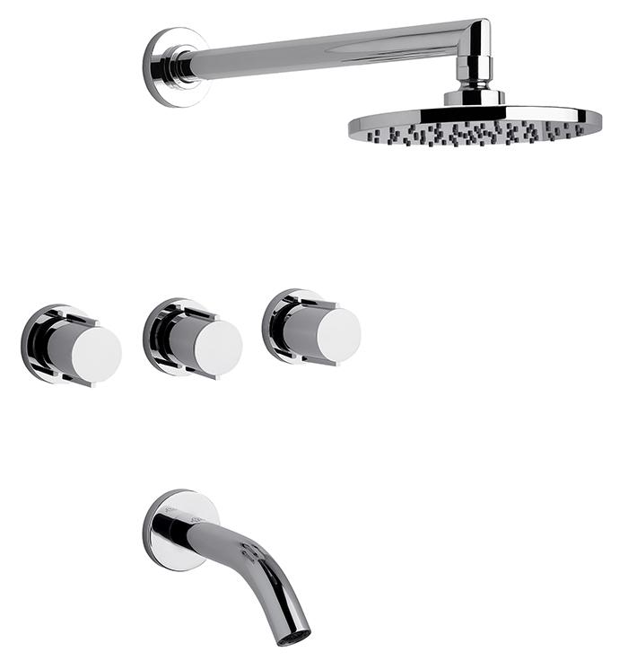 0103_17-CR-CALIFORNIA Griferia FV para bañera y ducha 0103/17 California - Imagen 1