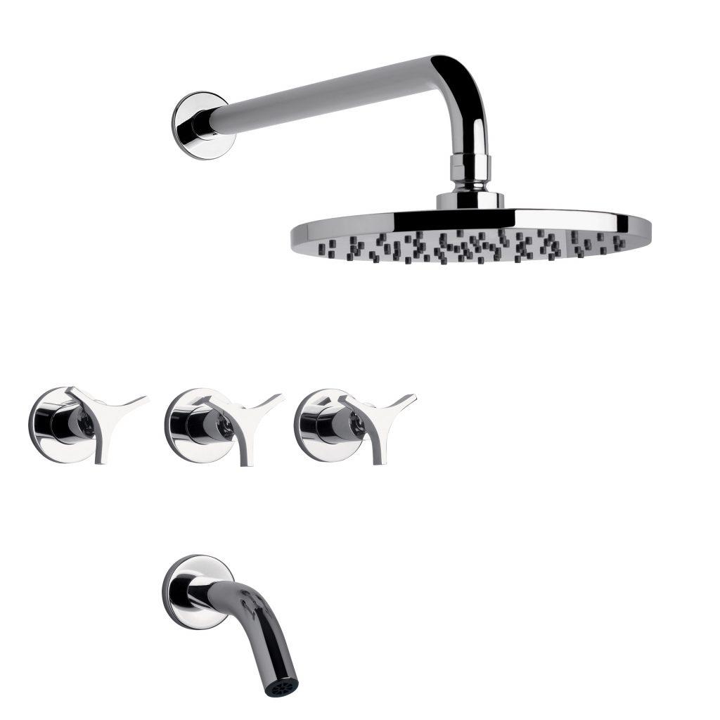 0103_C3-CR-TRIADES Griferia FV para bañera y ducha 0103/C3 Triades - Imagen 1