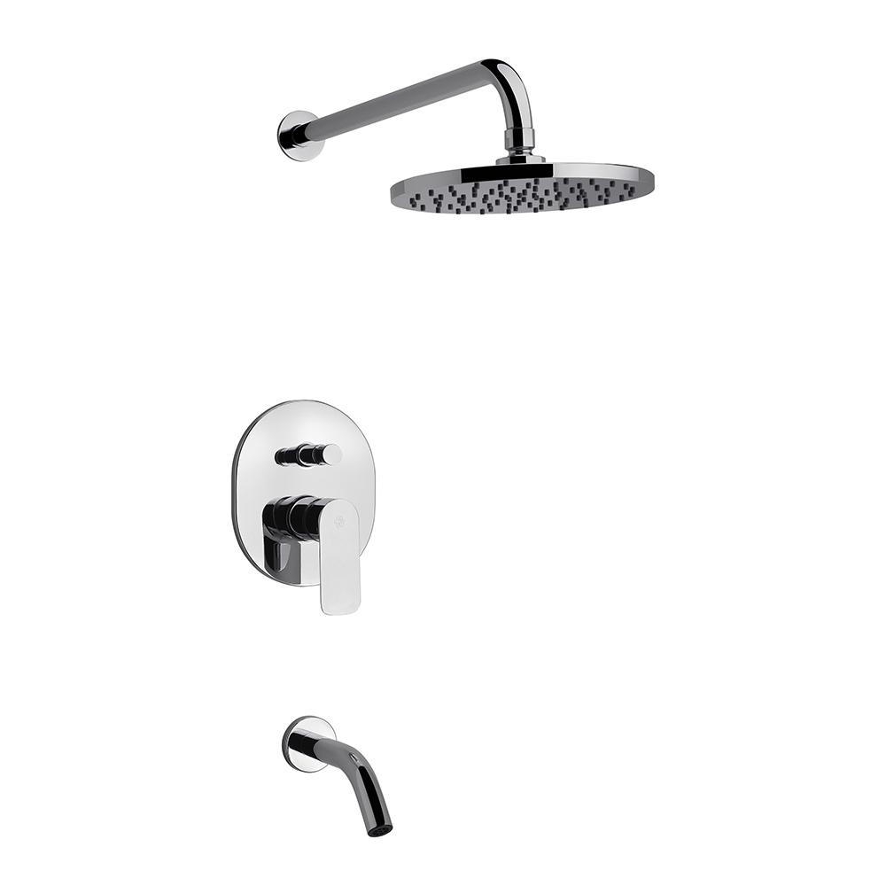 0106_D9-CR Monocomando FV para bañera y ducha 0106/D9 Coty - Imagen 1