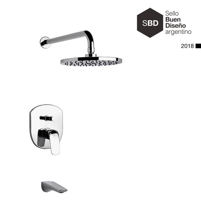 0106_L2-CR-1 Monocomando FV para bañera y ducha 0106/L2 Epuyén - Imagen 1