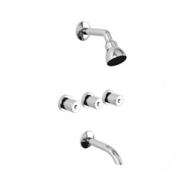 Griferia de Lluvia para Baño Roca Canneo