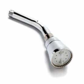 Lluvia y brazo para baño Tauro cromado