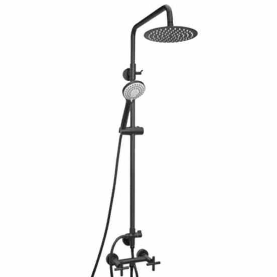 Griferia Peirano para ducha y bañera Velvet Black