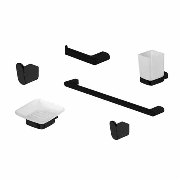 Kit Accesorios 6 Piezas Peirano Linea Soria Black Kit Accesorios 6 Piezas Peirano Linea Soria Black