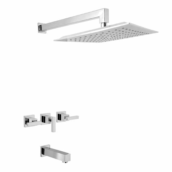 Griferia Peirano para bañera y ducha Castilla Griferia Peirano para bañera y ducha Castilla