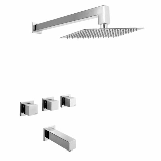 Griferia Peirano para bañera y ducha Lago