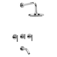 Griferia Peirano para bañera y ducha Adra 81-162 Ducha Grande