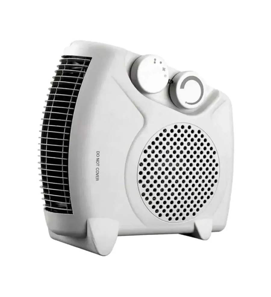 caloventor 2000w Caloventor Electrico Vertical Horizontal Tower 2000 Watts Color Blanco - Imagen 1