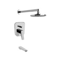 Monocomando FV para bañera y ducha 0106/S7 Chapelco Embutir