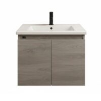 Vanitory Colgante Mh 50 Cm Caju Bacha Loza