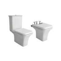 Combo de sanitarios Ferrum Milena inodoro, deposito y bidet